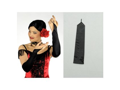 gloves gala no fingers black 42cm