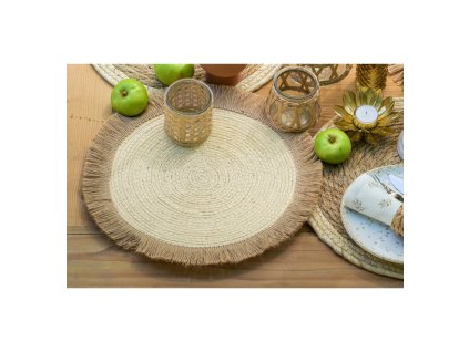 round jute placemat fringe dia 38cm 2 ass (2)