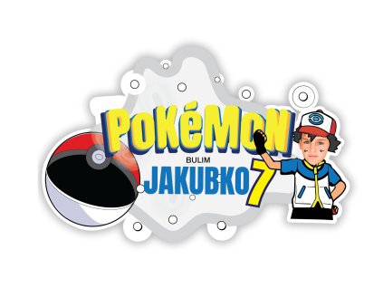 Személyre szabott tányéralátét - Pokémon