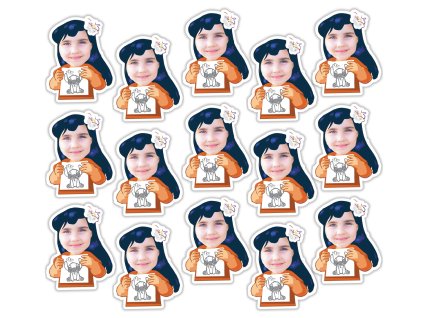 Personalizované konfety -  Lilo a Stitch