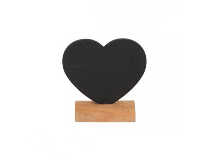 slate heart table place holder 7cm x 7cm