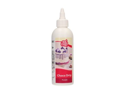 Choco Drip Purple - Csokoládé öntet tubusban lila 180 g