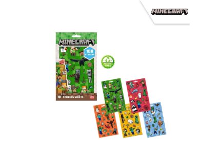 Sada nálepiek - Minecraft