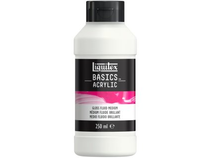 887452054030 LQX BASICS ACRYLIC MEDIUMS 250ML GLOSS FLUID MEDIUM 887452054030 [ROW]