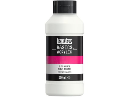 887452054054 LQX BASICS ACRYLIC MEDIUMS 250ML GLOSS VARNISH 887452054054 [ROW]