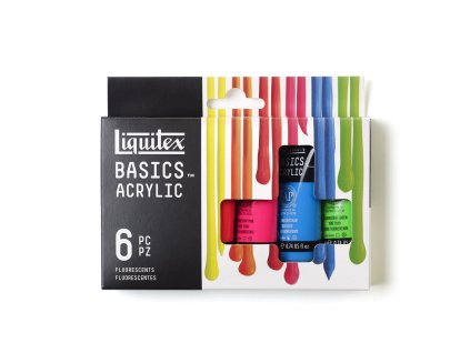 887452031000 LQX BASICS FLUORESCENTS 6x22ML 887452031000 [FRONT]