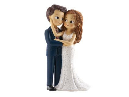 305119 PAREJA DE BODA CARICIA EN LA CARA 16CM 1
