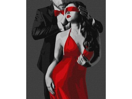 Maľovanie podľa čísel - Farba vášne 40 x 50 cm