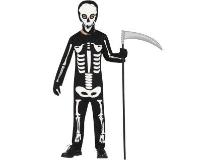 Detský kostým s kuklou - Kostra