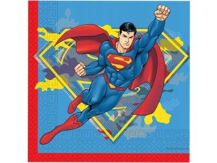 Servitky Superman Krypton 33 x 33 cm 20 ks