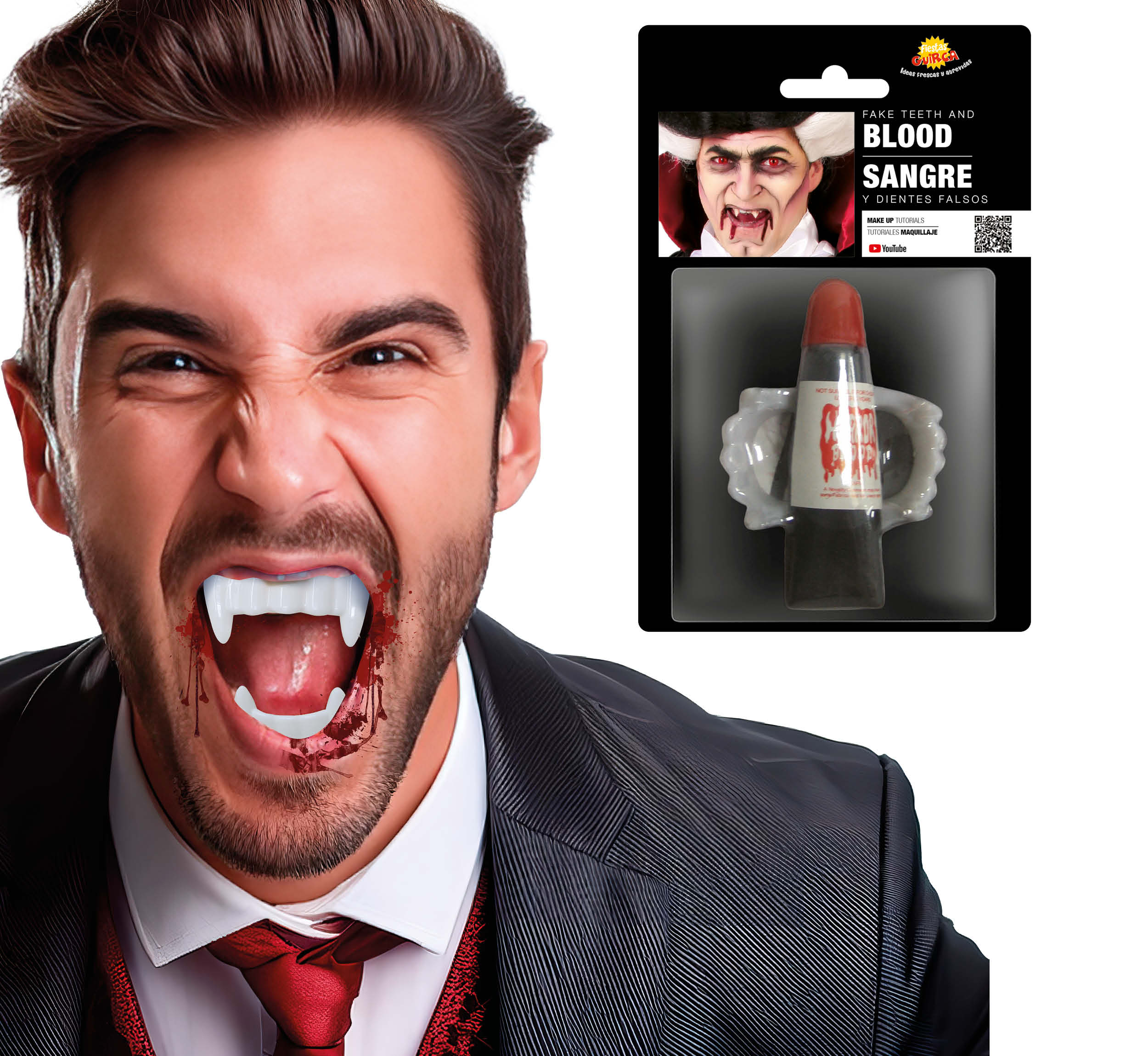 Guirca Vámpír vér és fogak