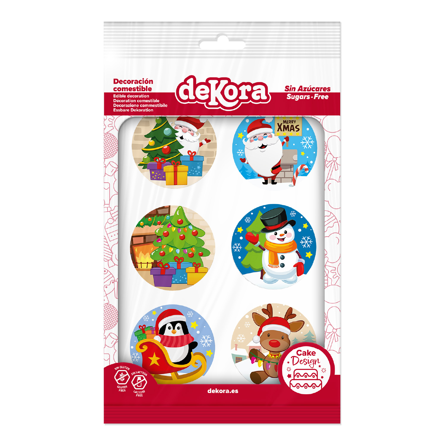 Dekora Ehető képek keveréke - Karácsony 12 db