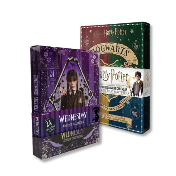 Cinereplicas Adventi naptár 1 + 1 féláron - Harry Potter + Wednesday