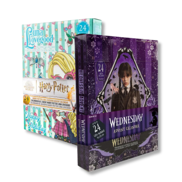 Cinereplicas Adventi naptár 1 + 1 féláron - Wednesday + Luna Lovegood