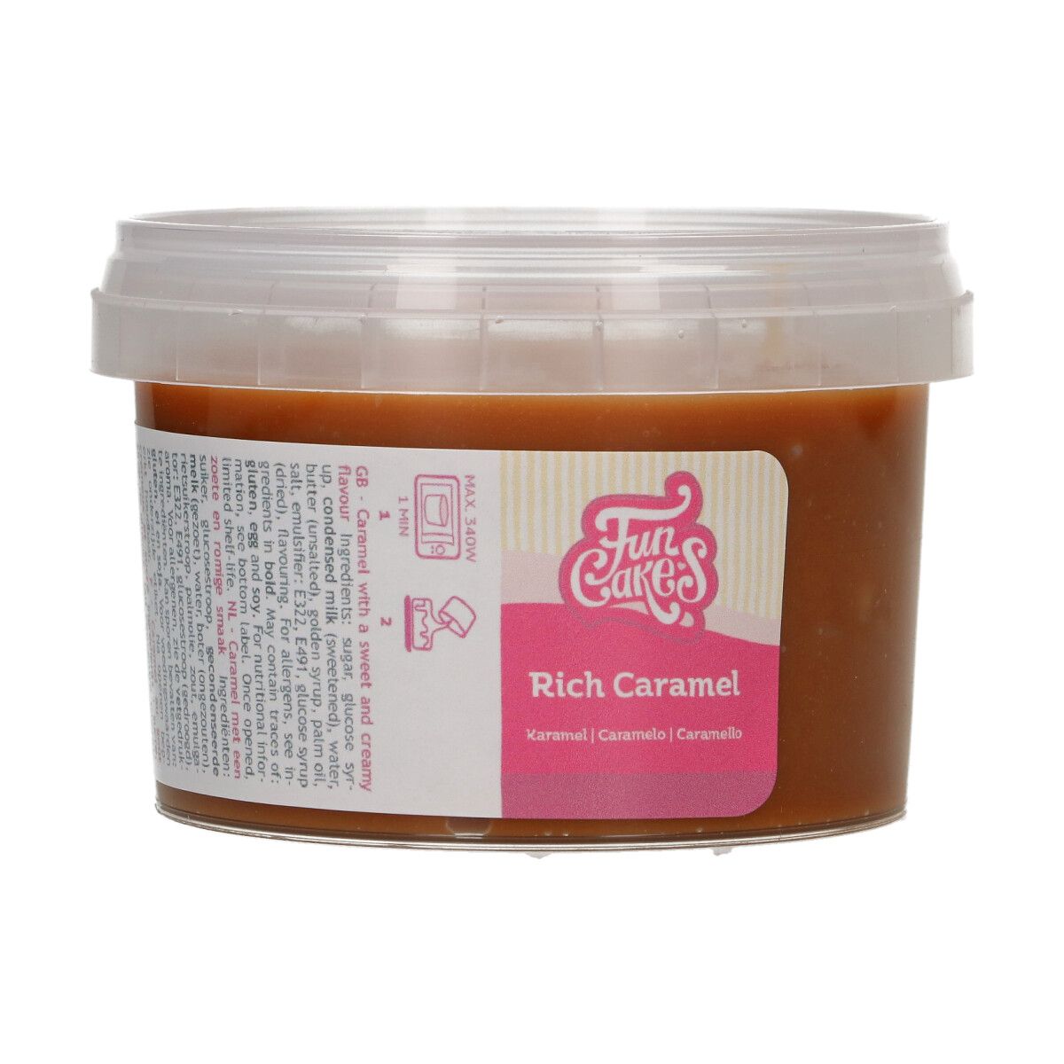 Funcakes Karamell töltelék Rich Caramel 300 g