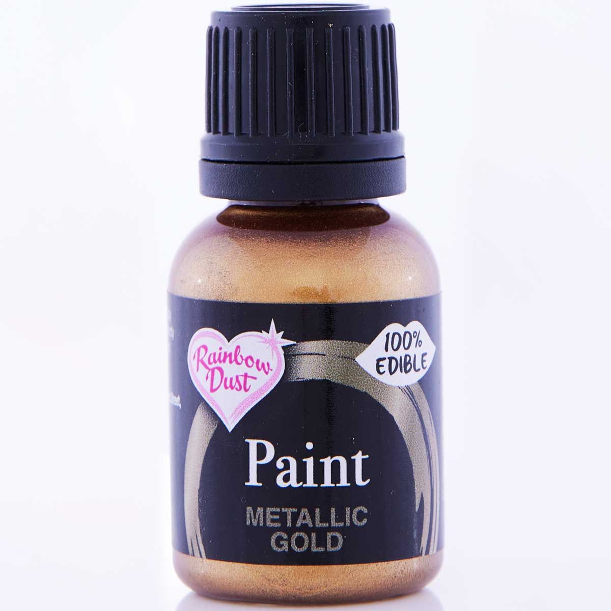 Rainbow Dust Metál ételfesték Metallic Gold - arany 25 ml
