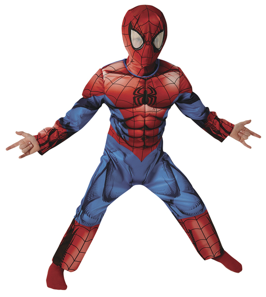 Rubies Gyermek jelmez - Spiderman Deluxe Méret - gyermek: L
