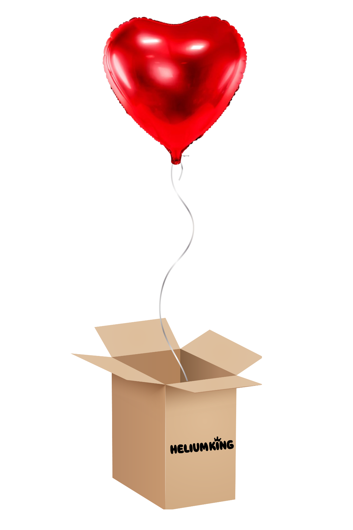HeliumKing Balón v krabici - Srdce