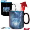 harry potter mug heat change 460 ml patronus avec boite x2