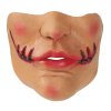 Polovičná maska - Rozrezané ústa