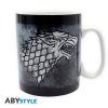 Sada hrnček, kľúčenka a odznaky Stark - Game of Thrones