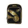 93541 HP Golden Snitch BTS Backpack Polyester Black Gold 280x380x150mm Front WEB