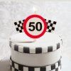 Narodeninová sviečka - 50