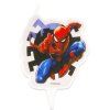 Narodeninová sviečka - Spiderman 7 cm