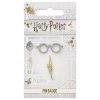 Odznak Harry Potter - Okuliare a jazva