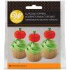 Ozdoby na cupcakes - Halloweenske Tekvice 12 ks