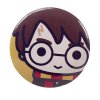 Sada odznakov Harry Potter - Chibi (Harry, Hedviga) 4 ks