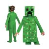 Detský chlapčenský kostým - Minecraft zelený