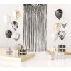 Párty záves - strieborný 100 x 200 cm