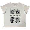 Dámske tričko - Friends biele