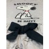 Dámske pyžamo - Snoopy sivé