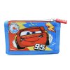 Textilná detská peňaženka - Autá modrá