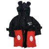Detský župan - Mickey Mouse červeno-čierny