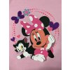Hosszú ujjú lányos trikó - Minnie Mouse rózsaszín