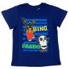 Chlapčenské tričko - Bing tmavomodré