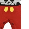 Detský letný kraťasový overal - Mickey Mouse sivý
