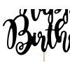 Ozdoba na tortu "Happy Birthday"