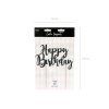 Ozdoba na tortu "Happy Birthday"
