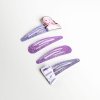 Hajcsat Jégvarázs - Elsa lila 4 db