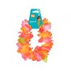 Hawaii virágos fejpánt - narancs/rózsaszín