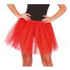 Dámska TUTU sukňa - červená 40 cm