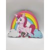 Magnetka na tortu - Jednorožec s dúhou