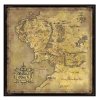 Puzzle Pán Prsteňov - Middle earth map