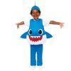 Detský kostým pre najmenších - Baby Shark modrý