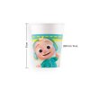 Papierové poháre - Cocomelon 200ml 8 ks