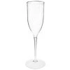 Poháre na šampanské - Transparentné 1,7 dcl
